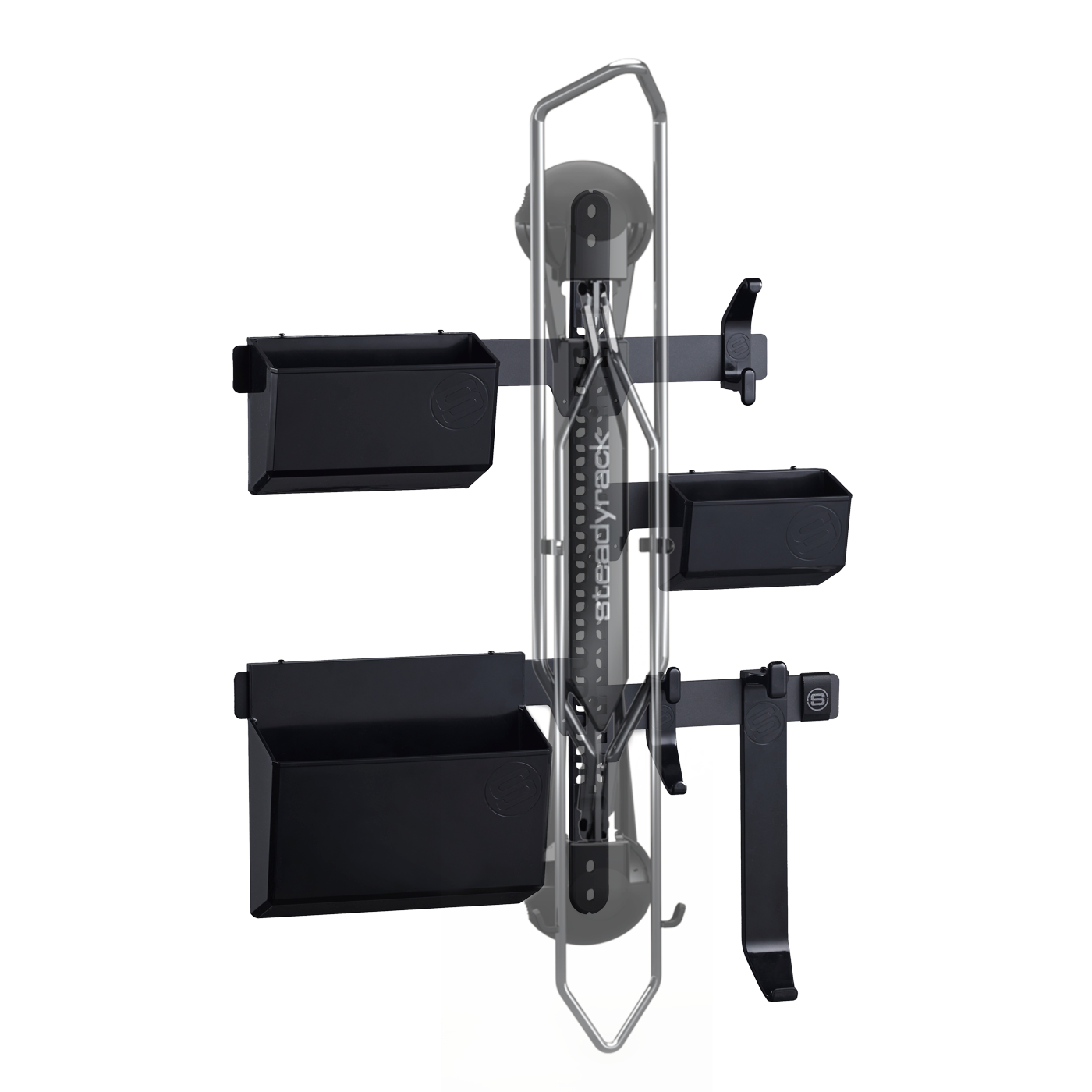 Classic Range rack with GearMate storage system integrated