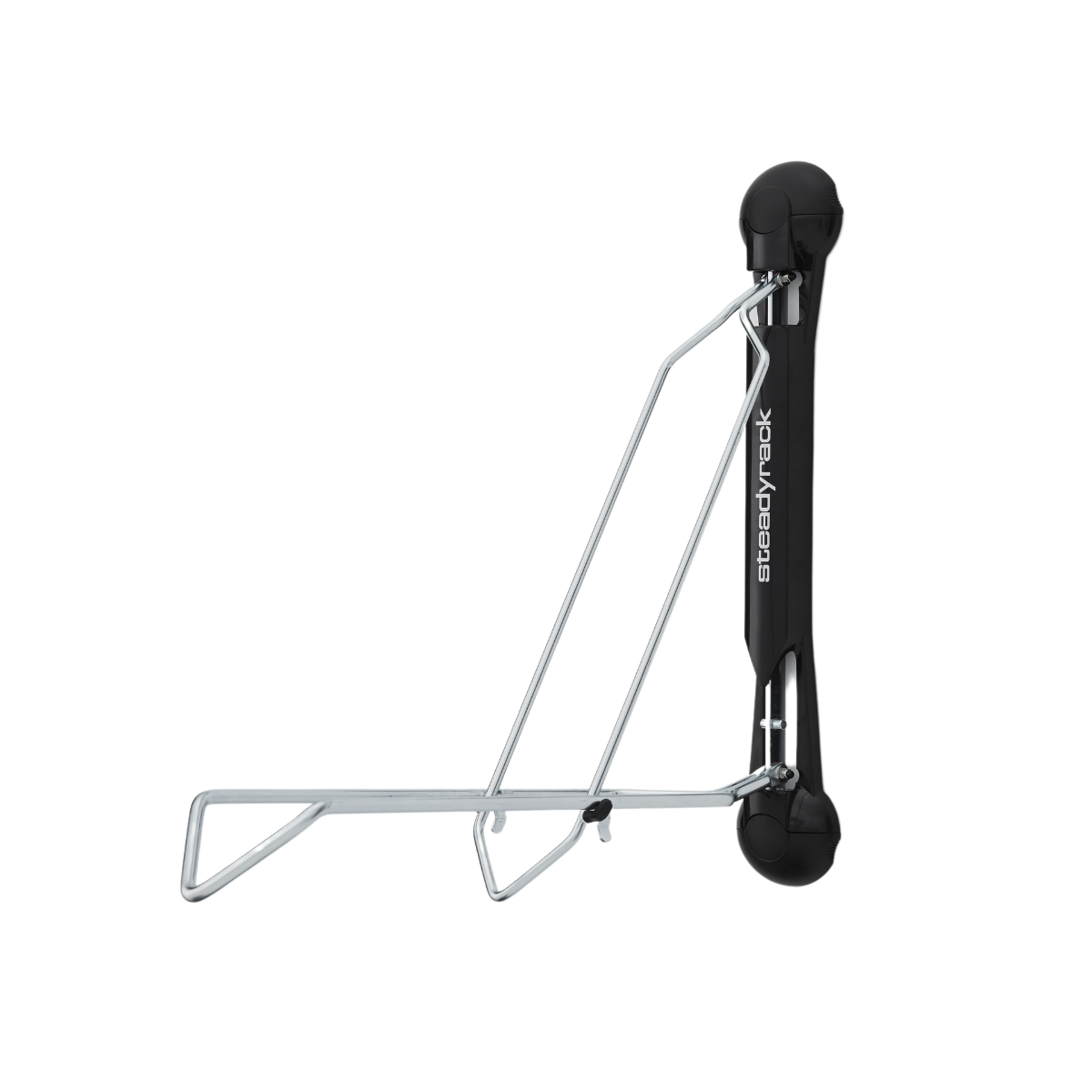 A side view of the Classic Fat Rack with the rack arms opened.