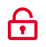Safe and secure icon